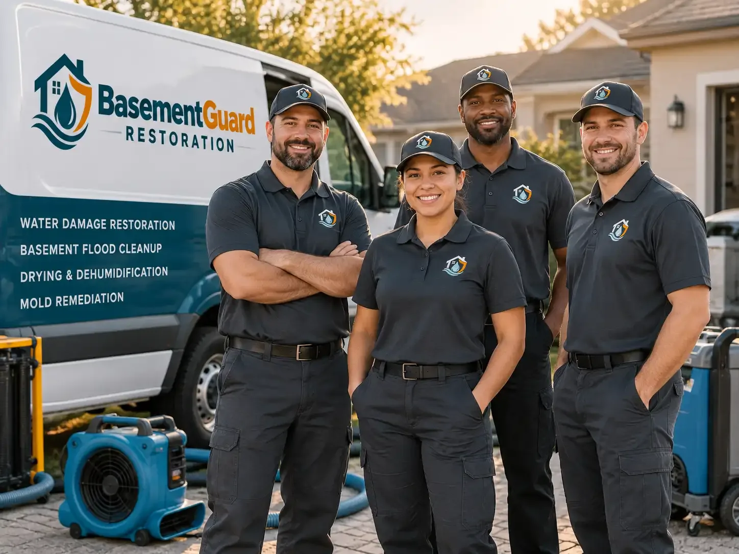 Basement Water Damage Restoration company in Gould City, MI